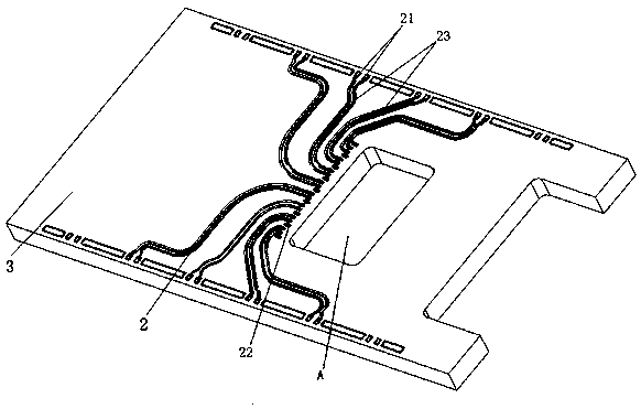 A method for wiring signal lines for modules