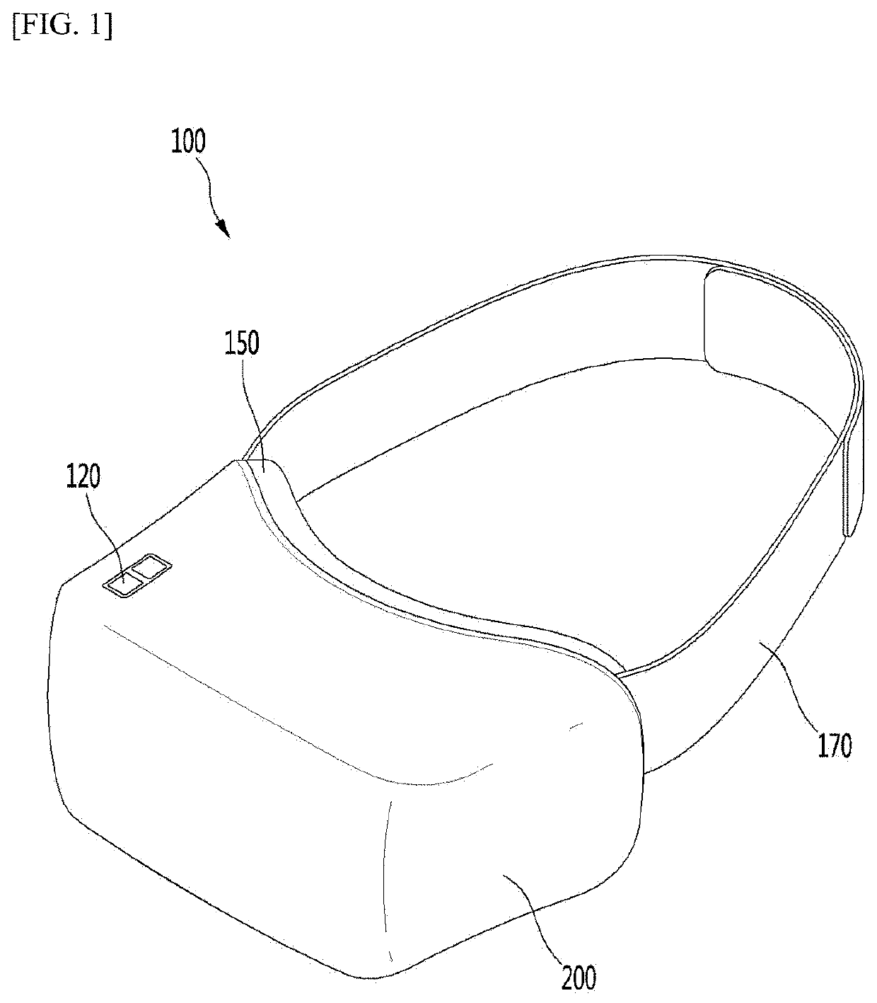 Head mounted display device for eye examination and method for ophthalmic examination using therefor
