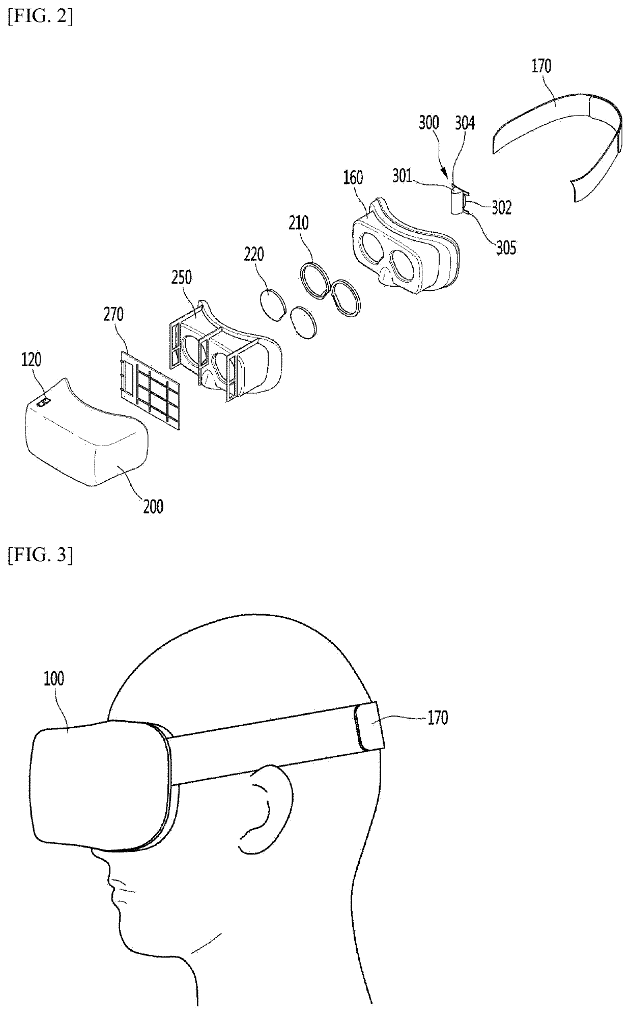 Head mounted display device for eye examination and method for ophthalmic examination using therefor