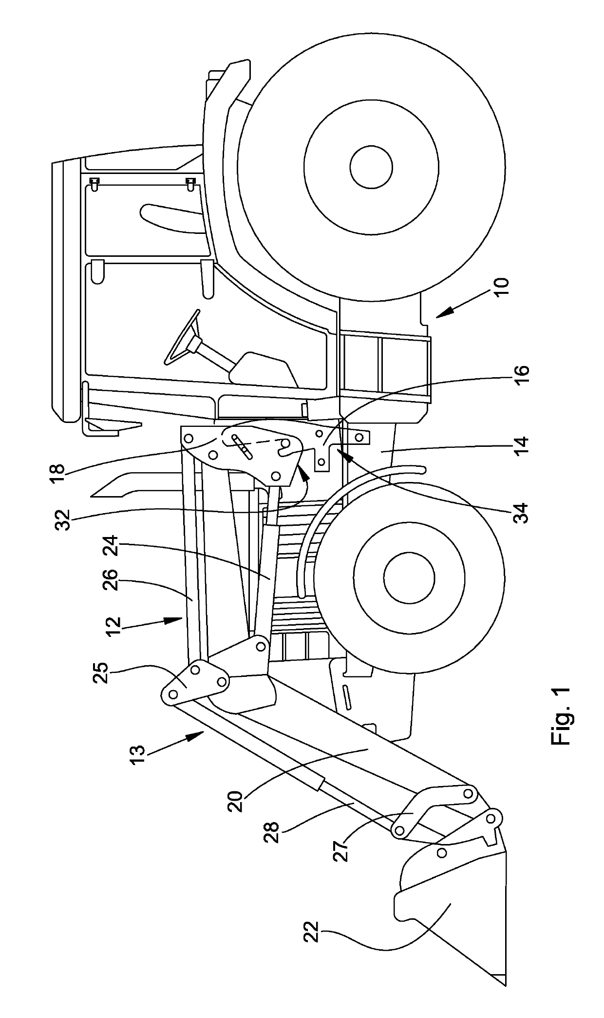 Front-loader arrangement