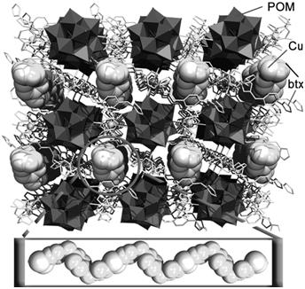 Preparation and applications of two three dimensional pseudo-rotaxane type metal organic framework materials with multiple acid groups
