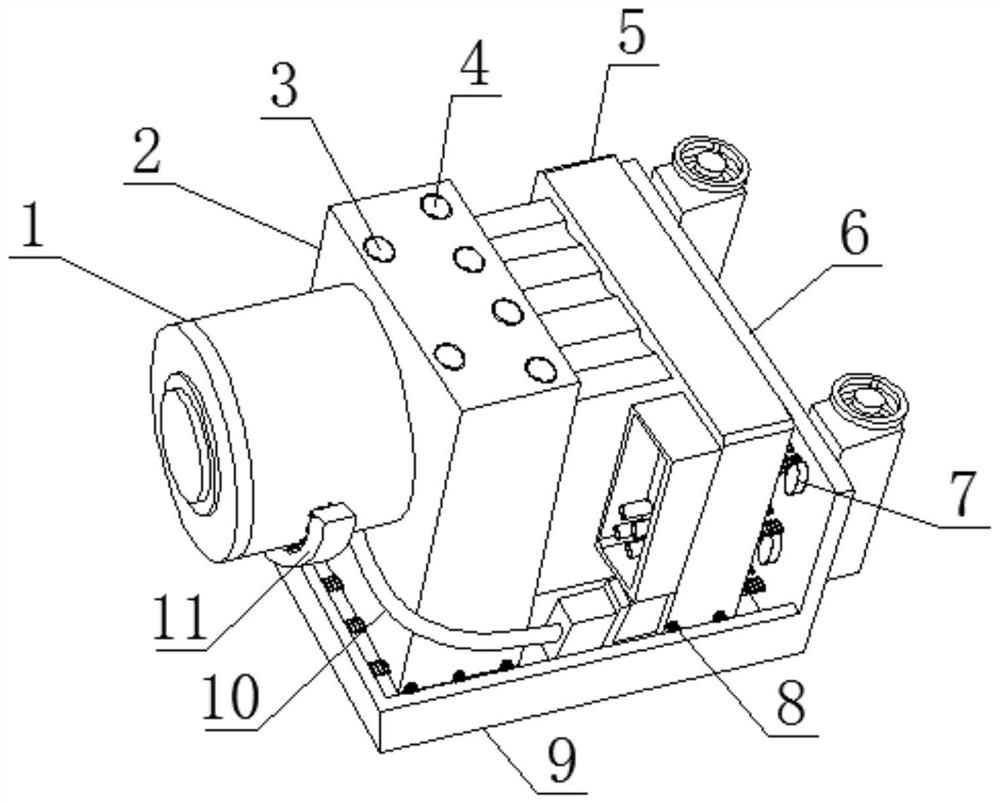 An installation system for an automobile ABS anti-lock braking system