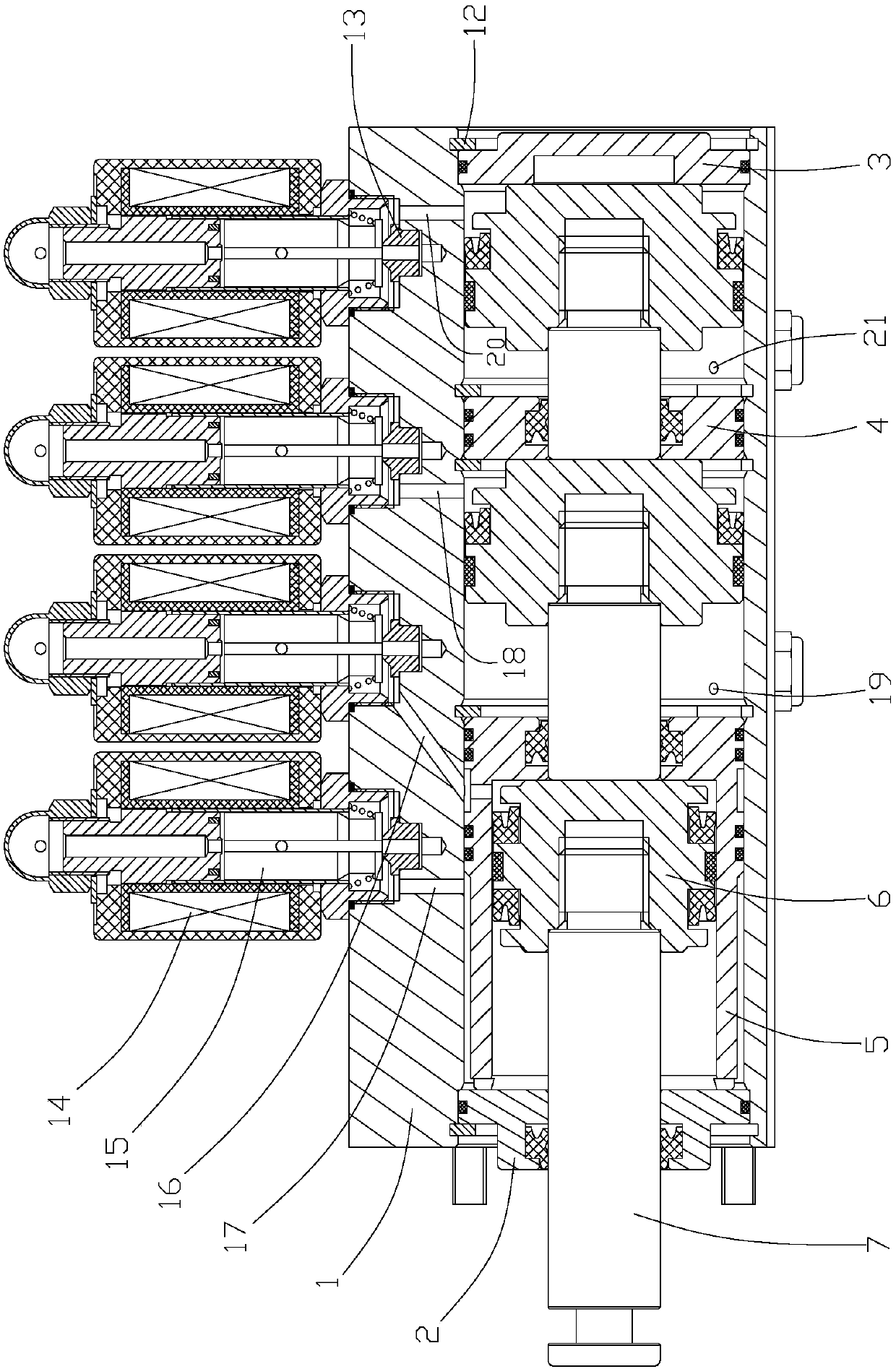 A multi-stroke cylinder