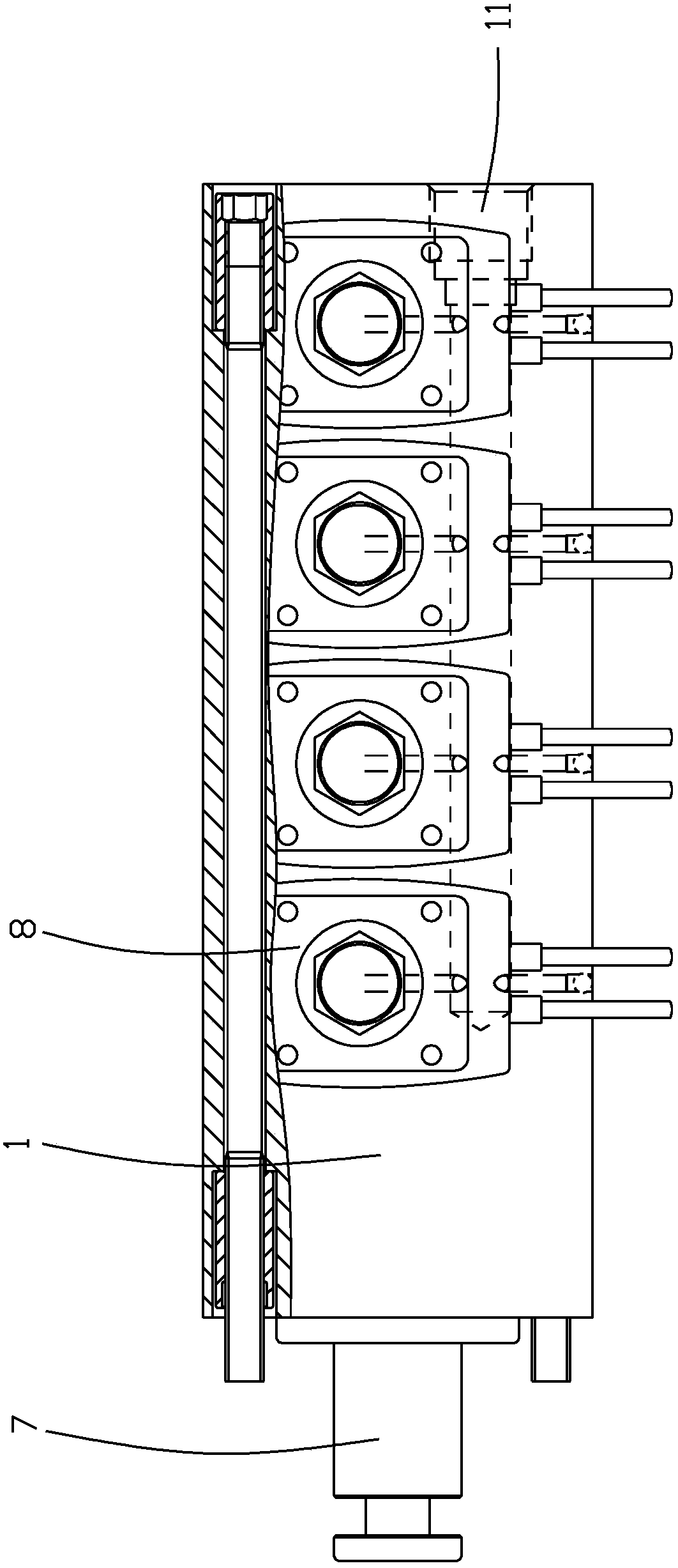 A multi-stroke cylinder