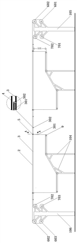 Tracking and adjusting system of photovoltaic power station