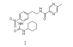 Novel synthesis route of glipizide