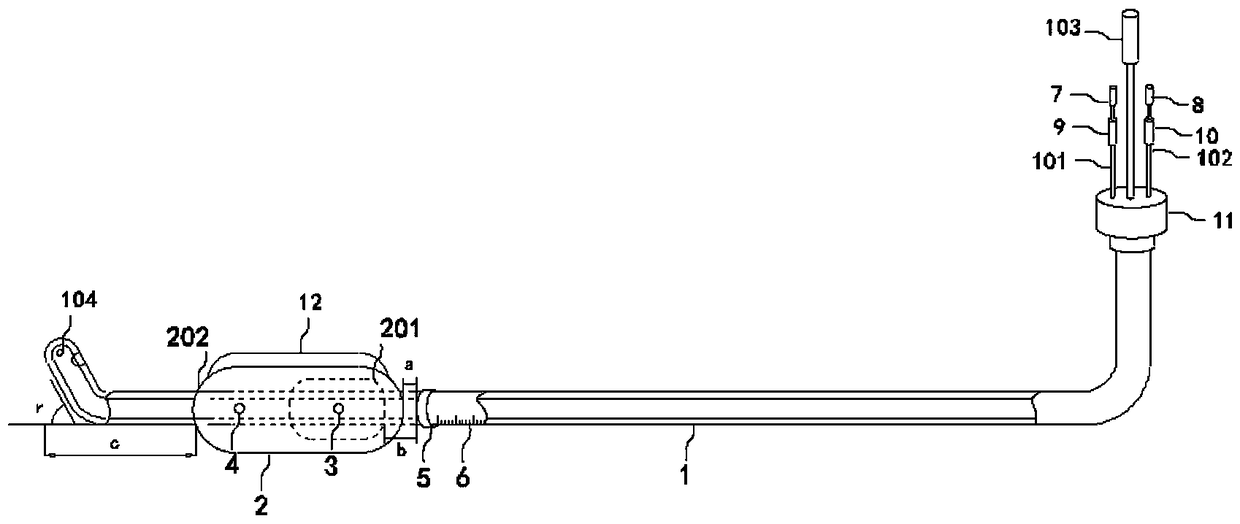 Disposable three-cavity double-bag super-lubricity expansion catheter for prostates