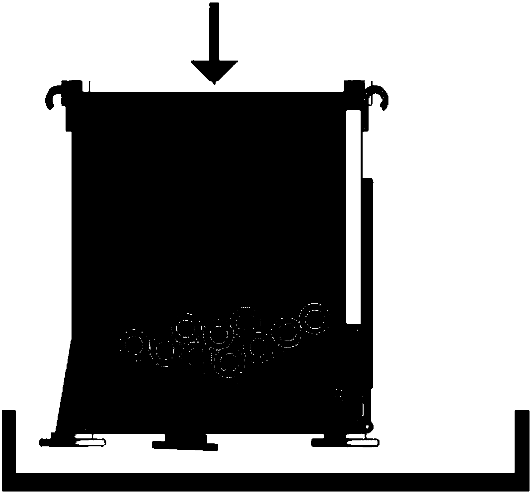 Waste cable storage box