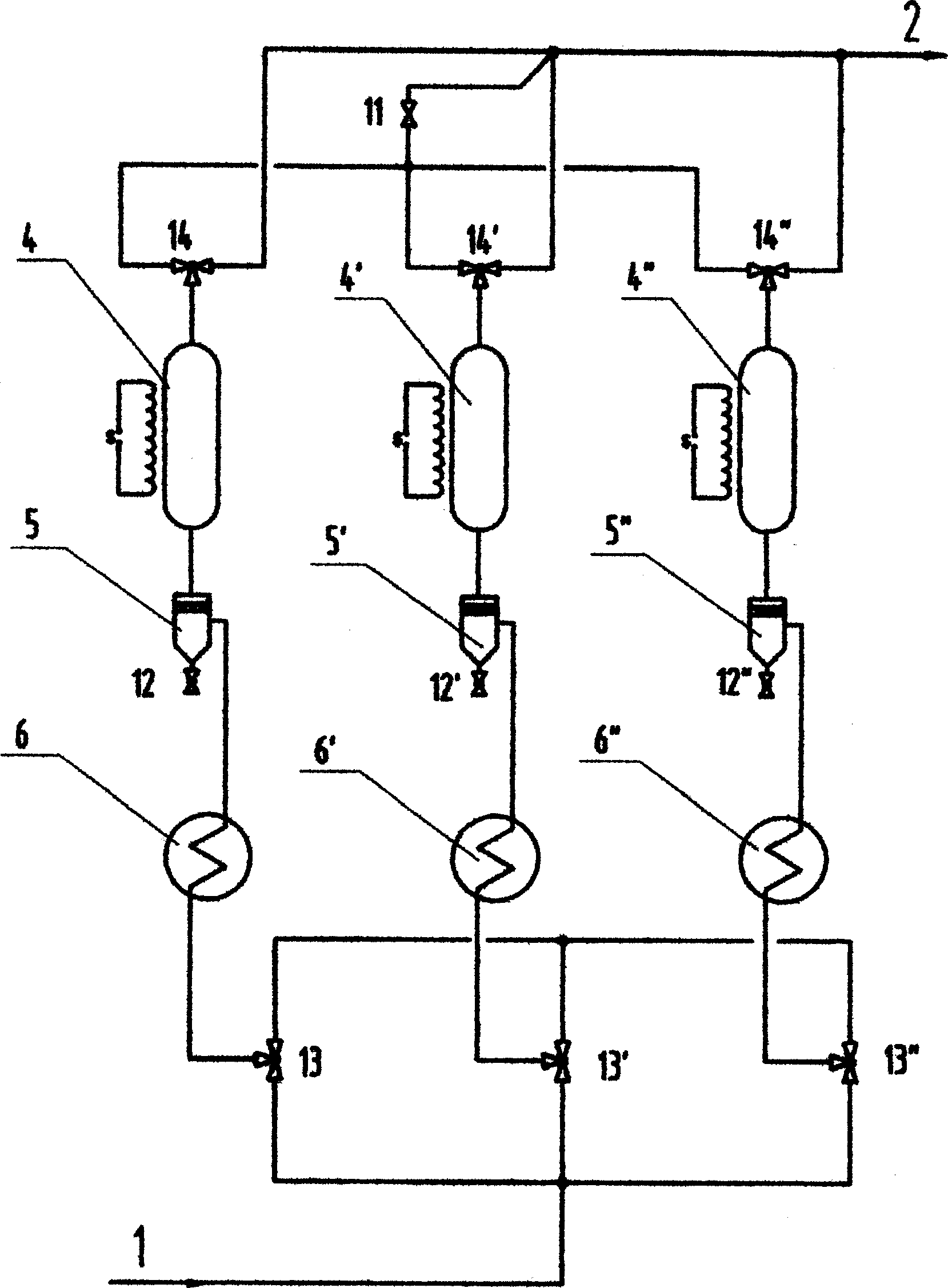 Process for preparing ciltradry gas