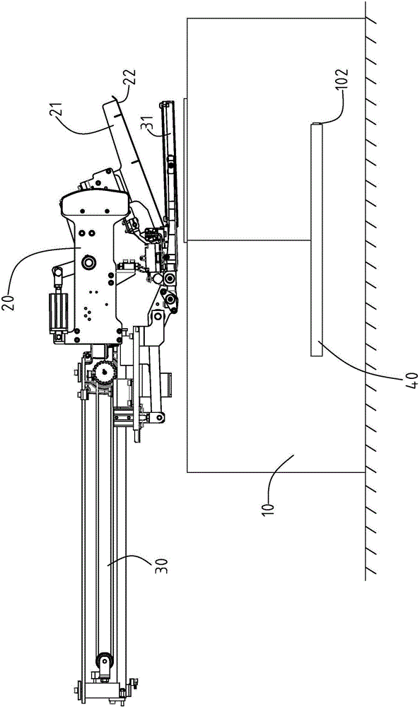 Pressing plate controlling system and method of pocket-hole sewing machine