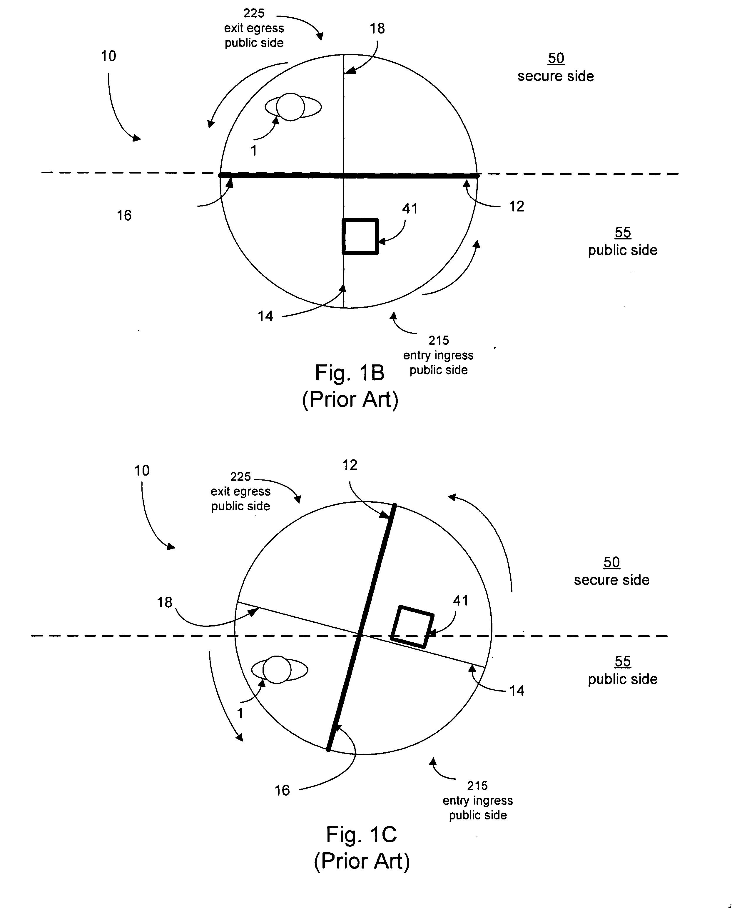 Method and apparatus for detecting non-people objects in revolving doors