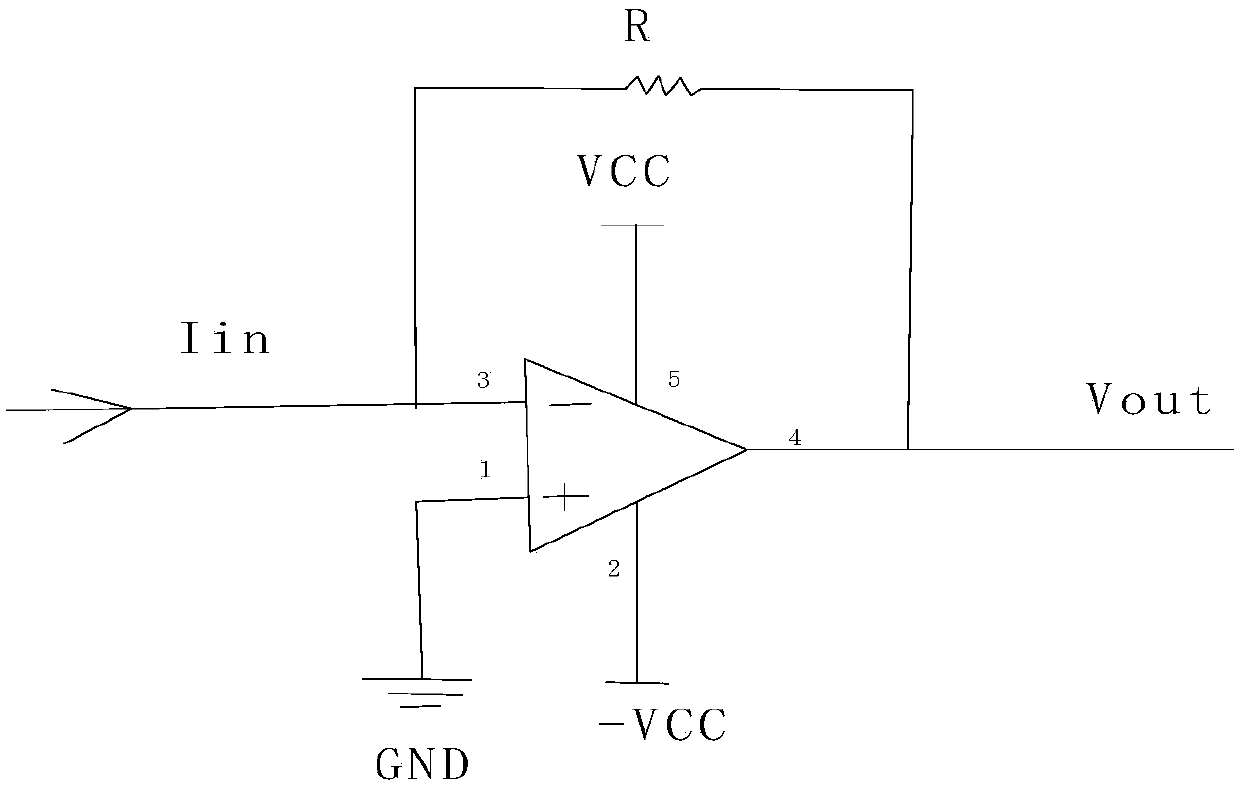 Large-dynamic micro-current detection circuit