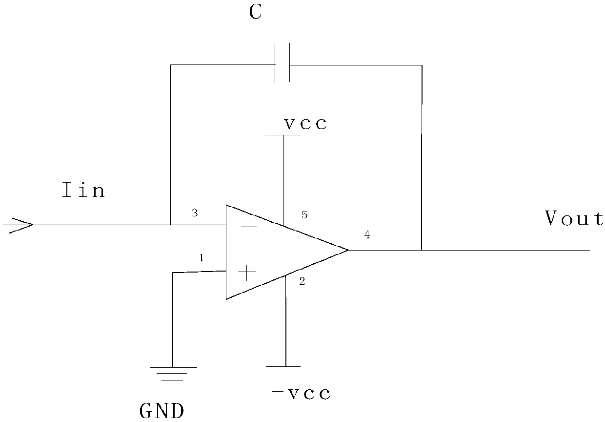 Large-dynamic micro-current detection circuit