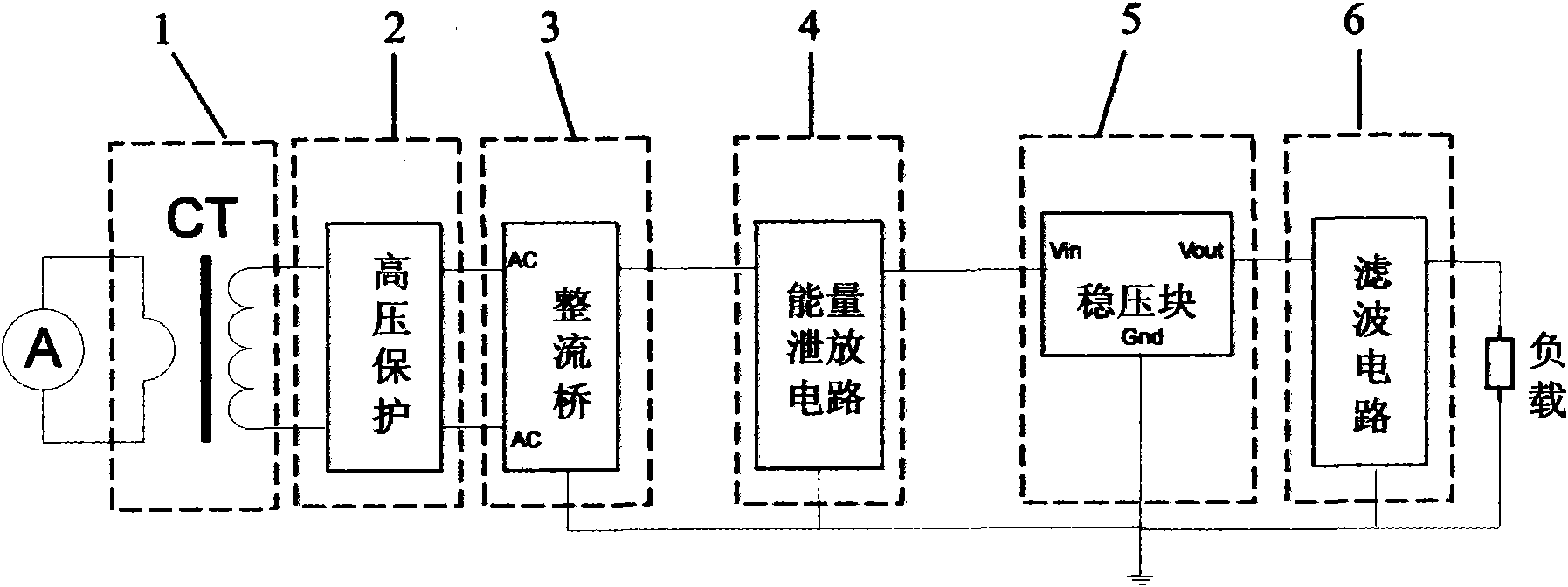 Apparatus and method for obtaining electricity from high voltage electric cable