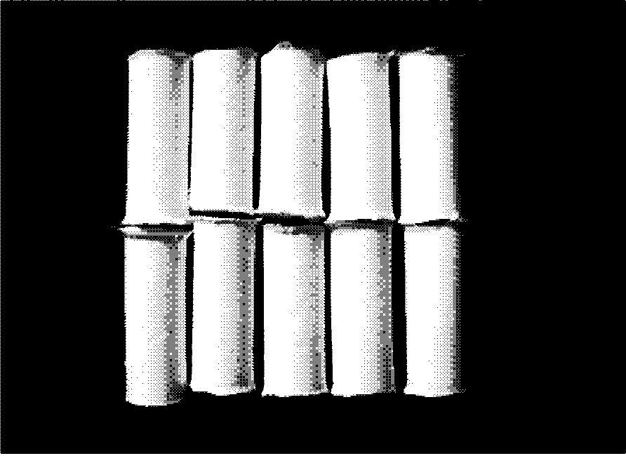 Chitin fiber reinforced polylactic acid three-dimensional porous support material and preparation method