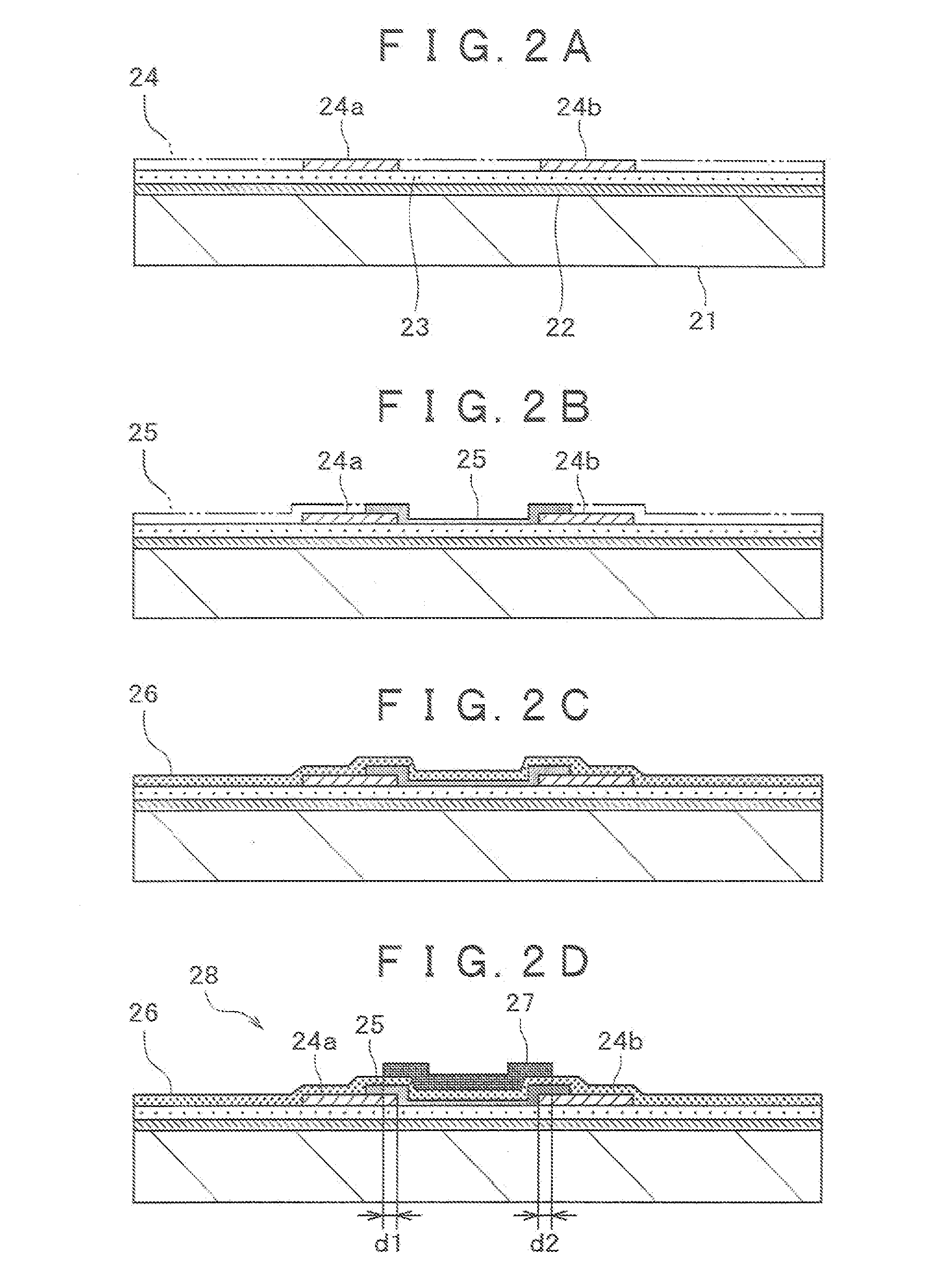 Thin Film Transistor and Method For Production Thereof