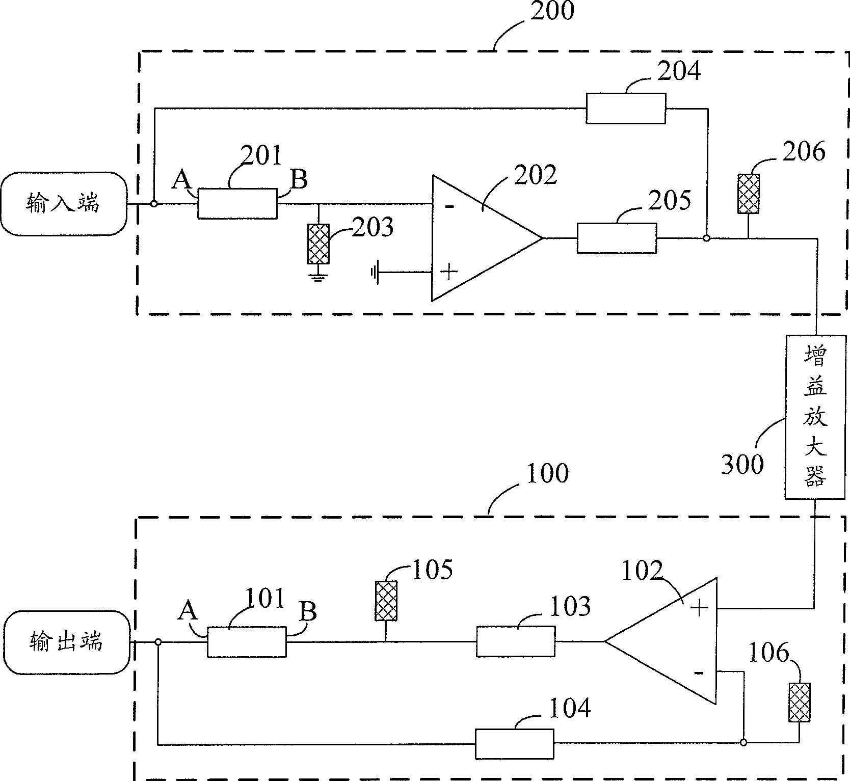 Resistance output circuit