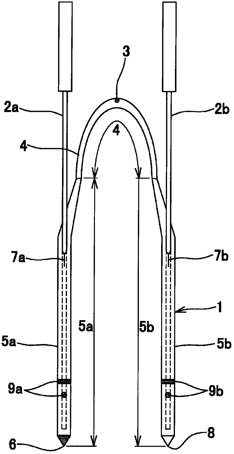 Tube device for insertion into lacrimal passage