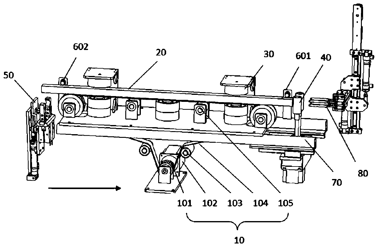 A Conveying Device Based on Magnetic Constraint to Hold the Ring-shaped Opening of Socks