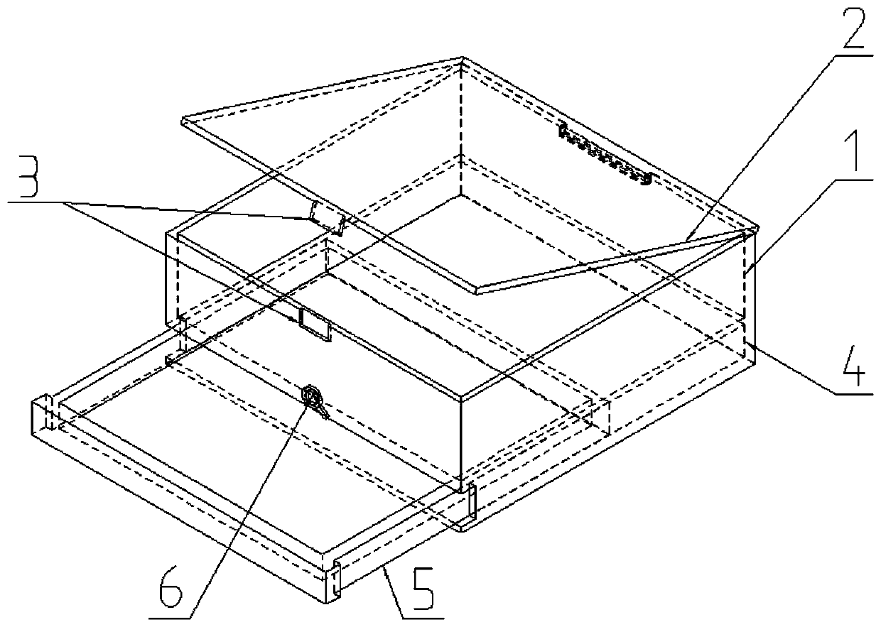 Simple bird ring placement box