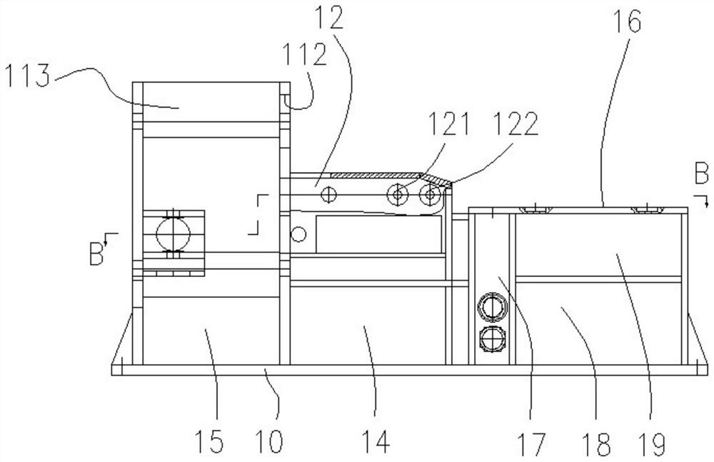 Cutting abrasion test bed frame