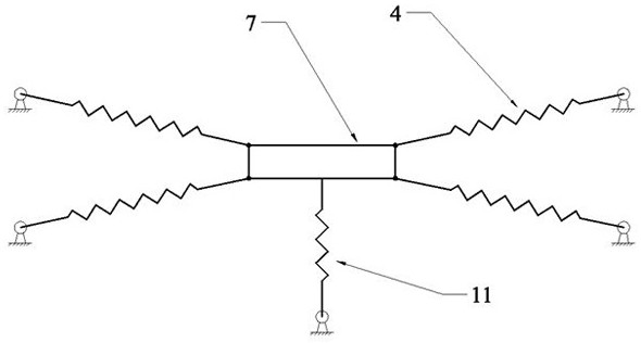 A Debugging Method for a Vibration Isolation Platform Composed of Double Sets of Inclined Springs