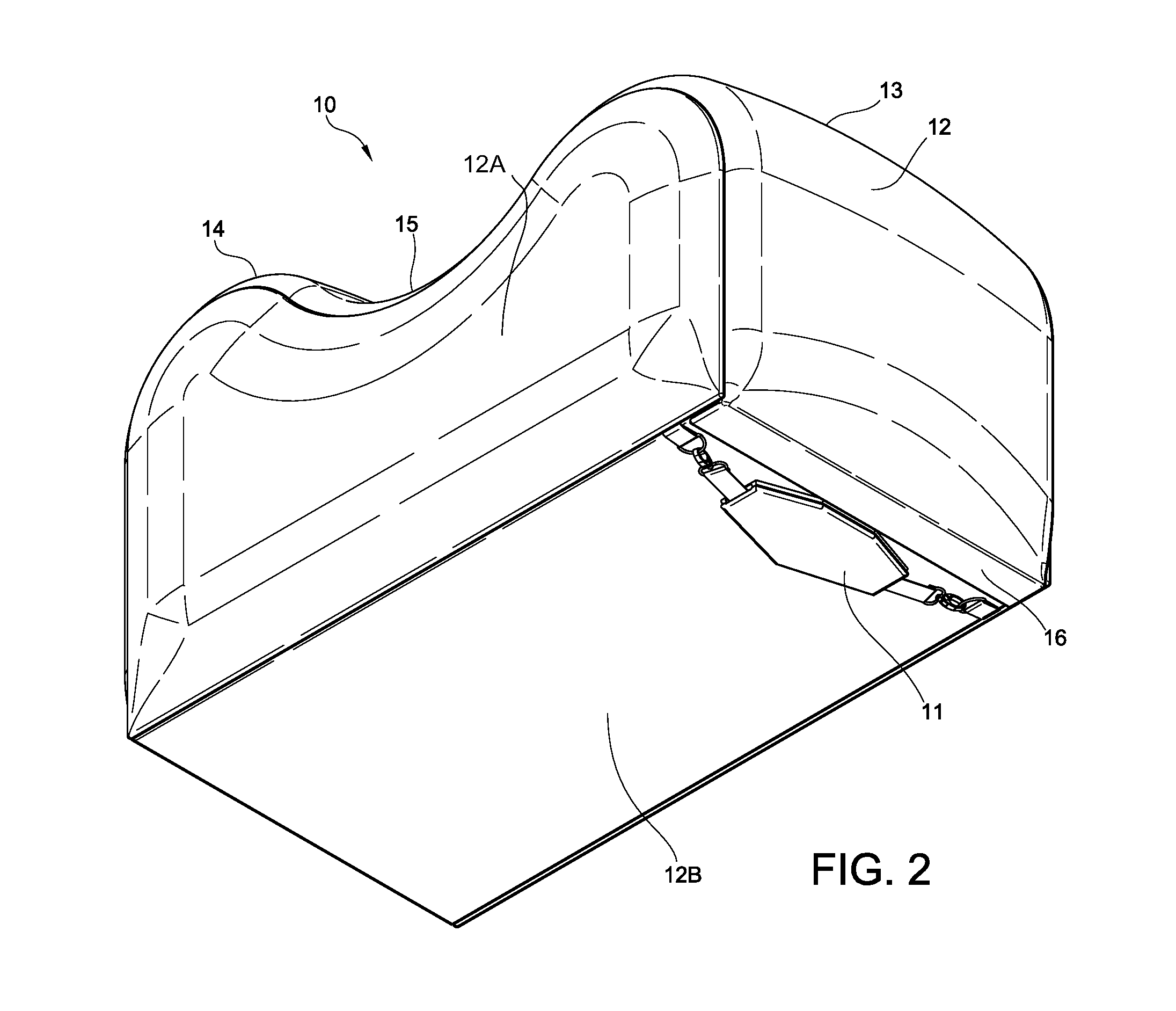 Contoured support device for posing infants