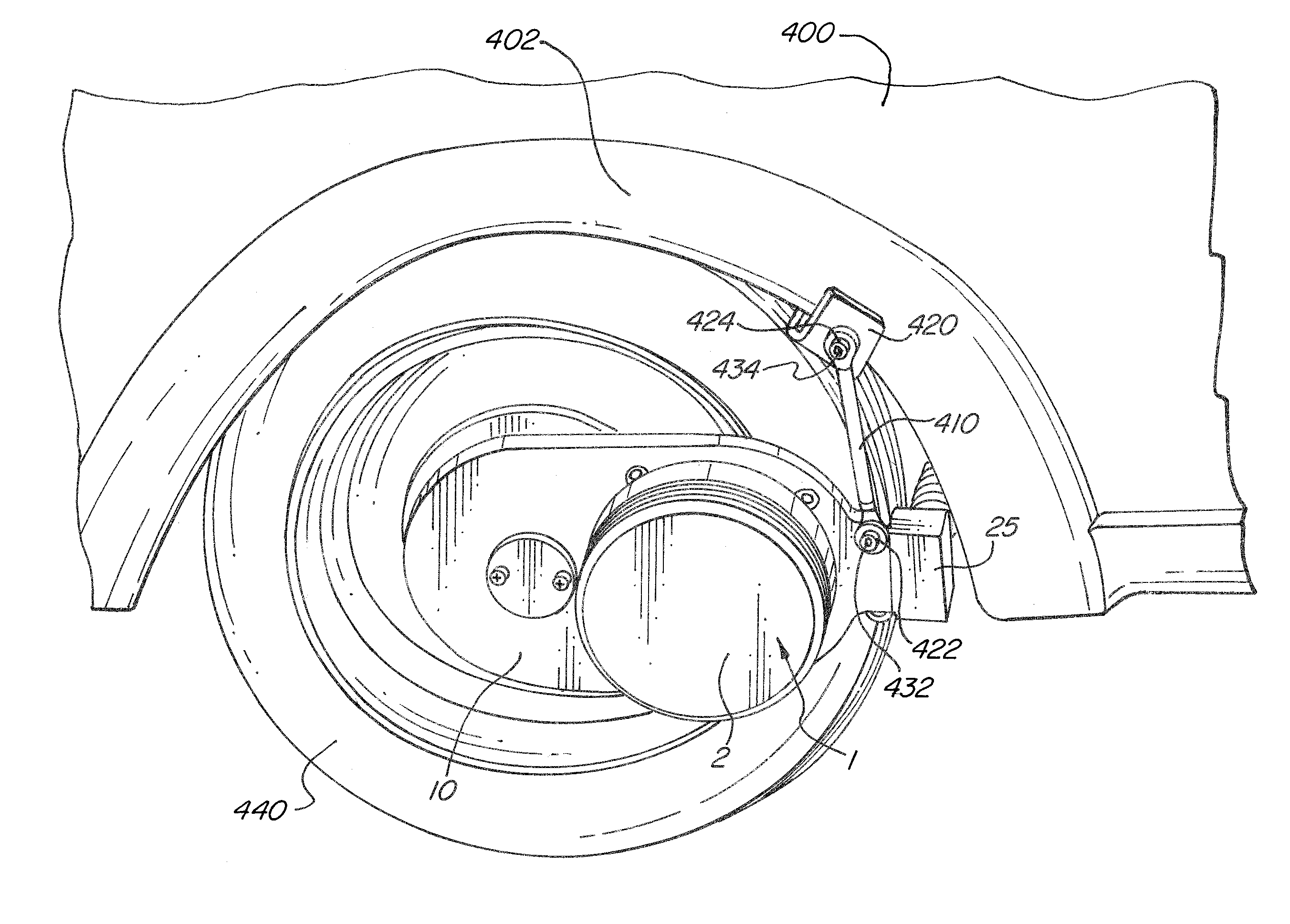 Hybrid vehicle system with indirect drive