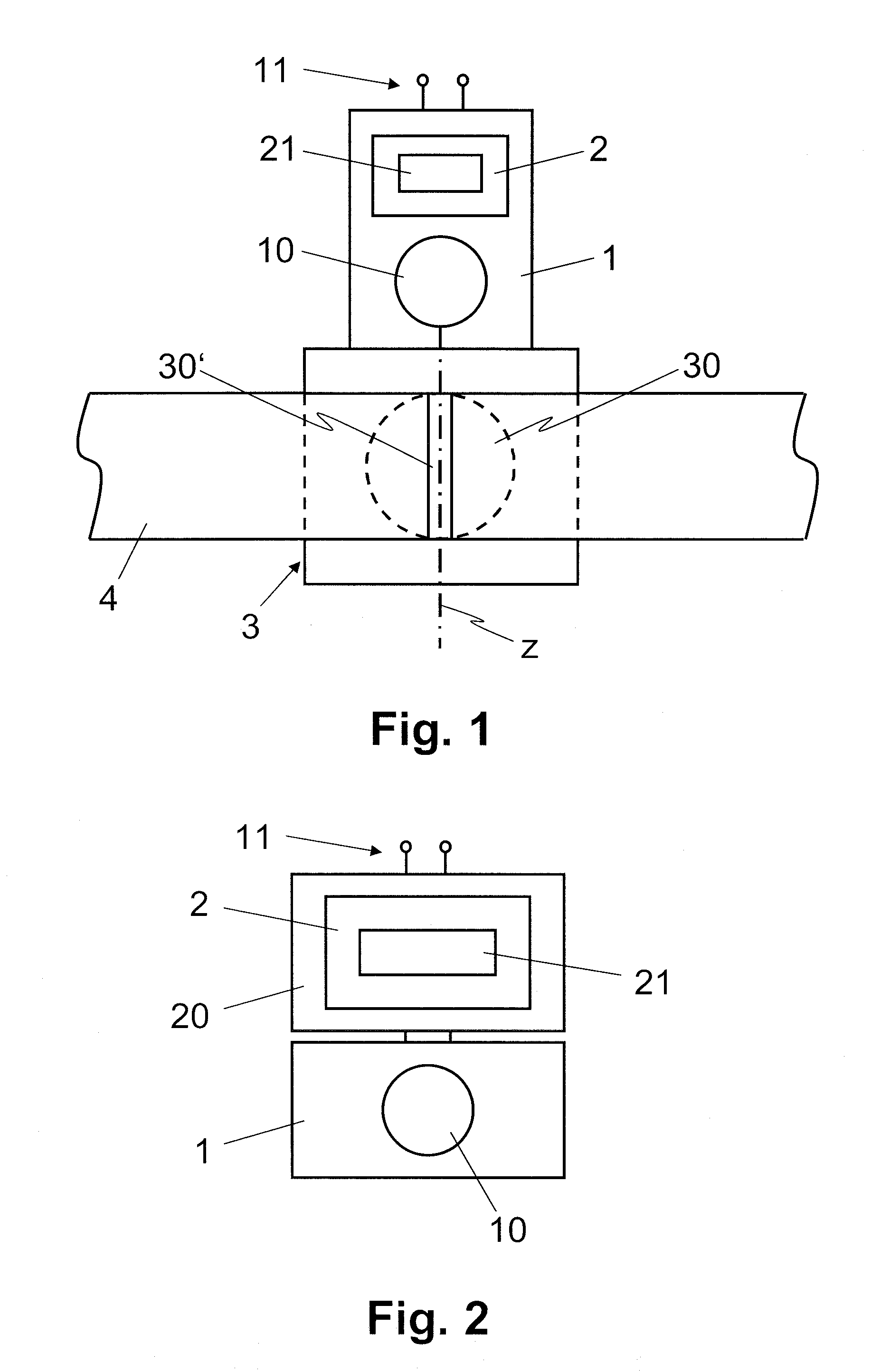 Method and devices for driving a damper