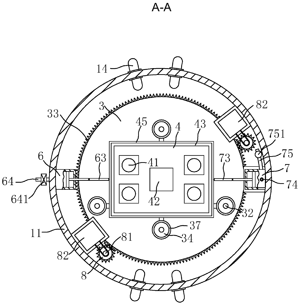 Beacon device for recycling ocean detection equipment