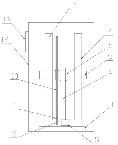 A kind of egg storage box and storage method