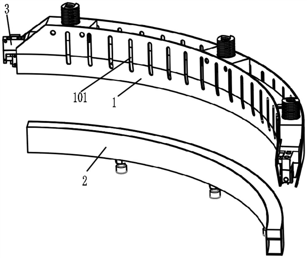 Arc cutter for thermal shrinkage of packaging film