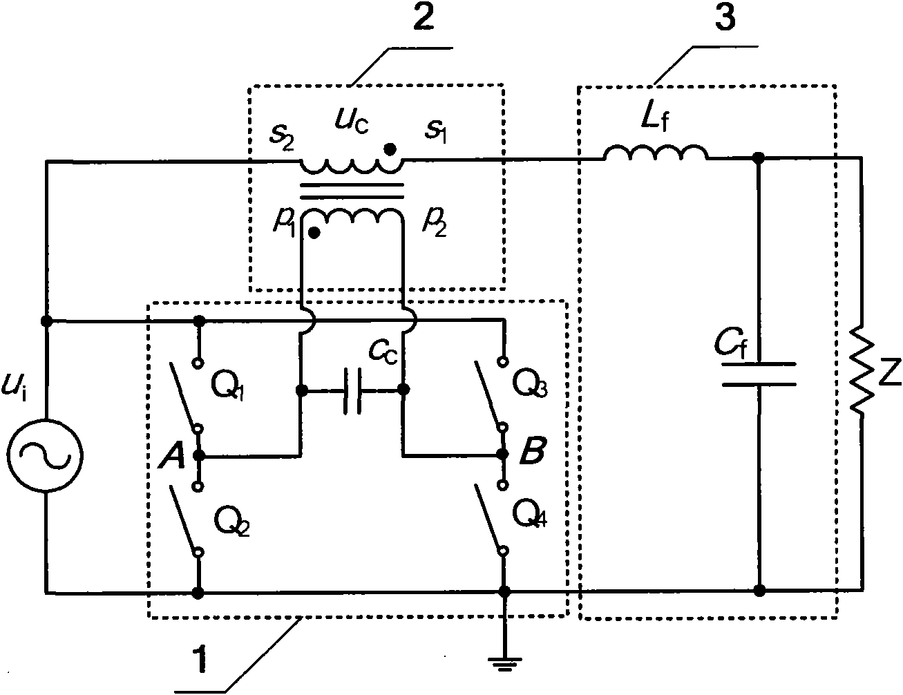 Serial power quality compensator based on alternating current (AC)/AC chopper