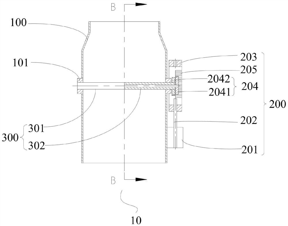 Pulverized coal concentration leveling device and method