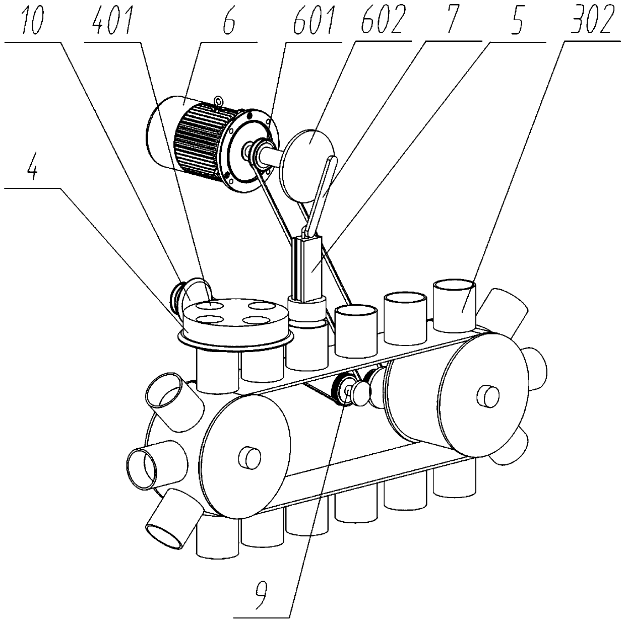 Ferment ball making device for agricultural production