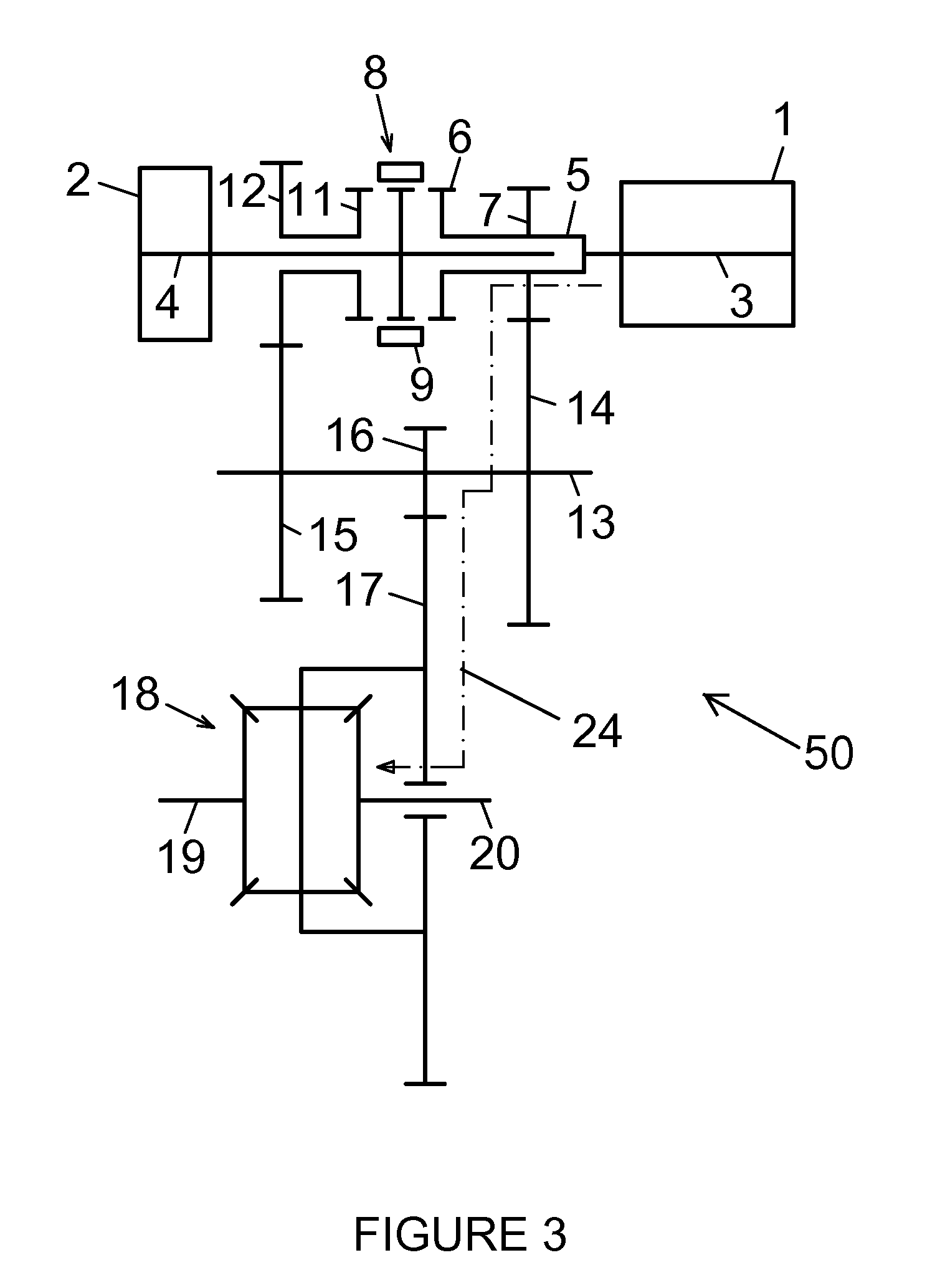 Dual-motor power system and dual-motor hybrid power system for vehicle