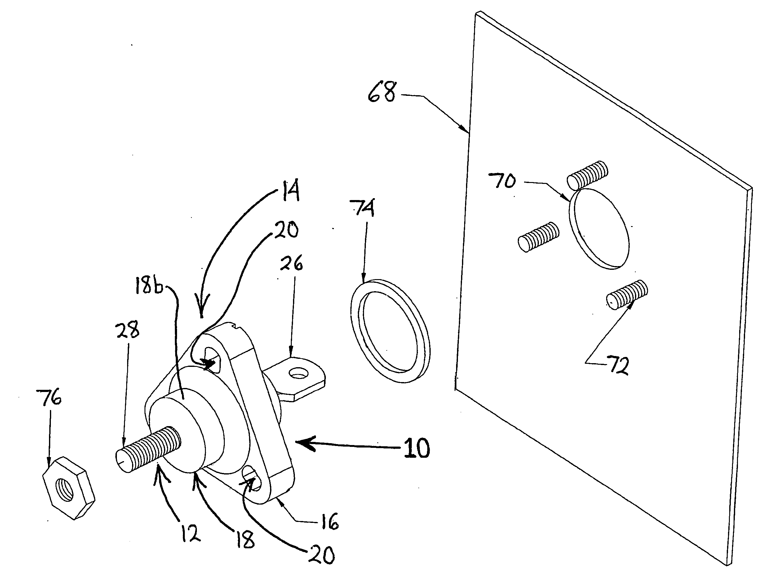 Insulated electrical bushing and method of producing the same