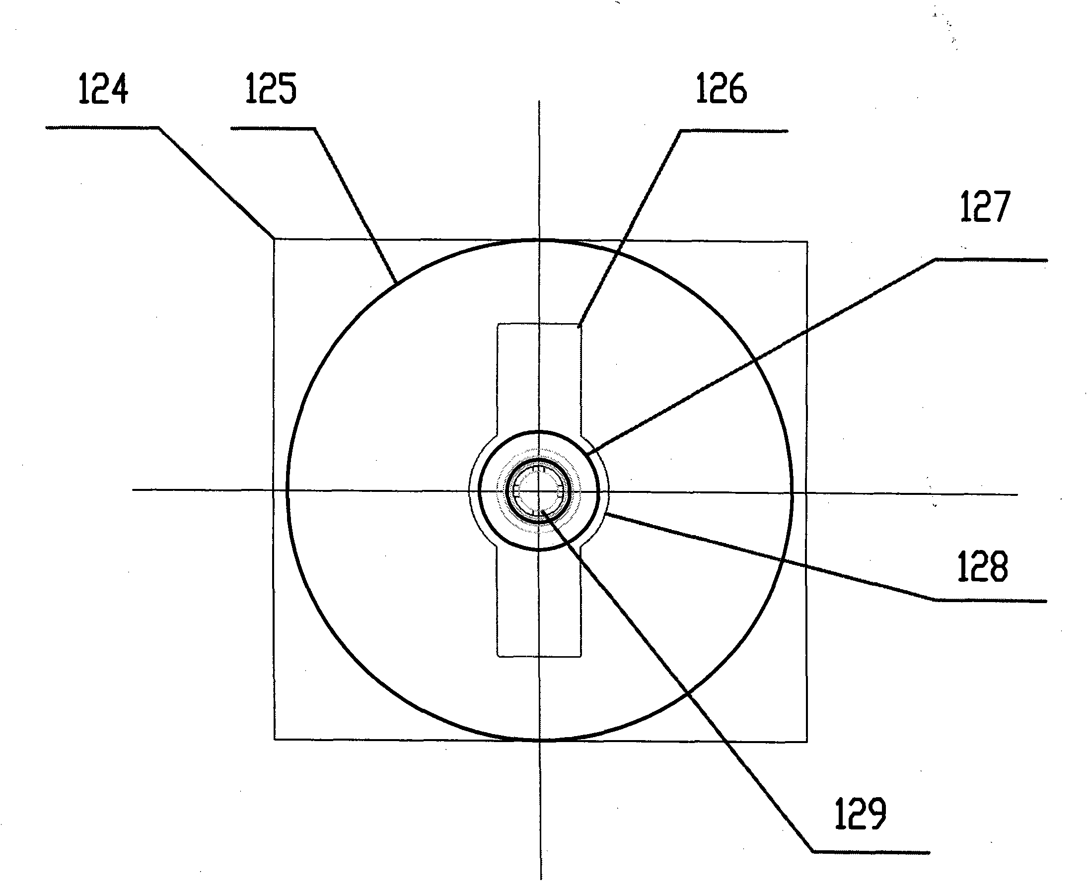 Mechanical synchronous crank labor-saving torque-increasing mechanism