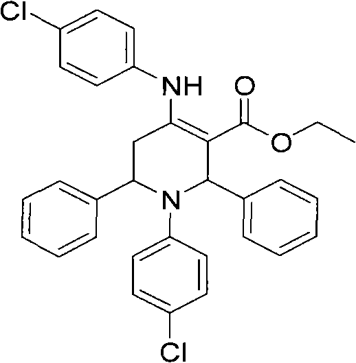 Method for preparing polysubstituted tetrahydropyridine