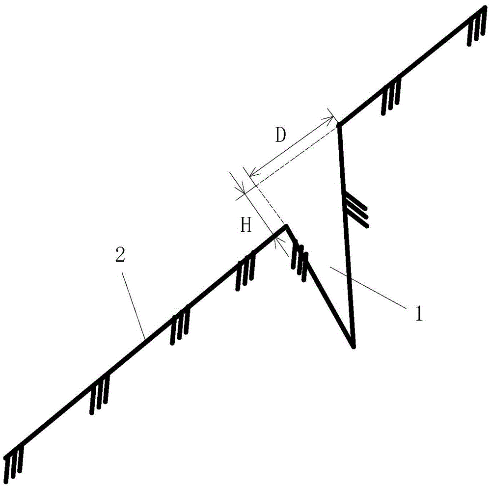 Treatment method of coal mining subsidence in loess hilly gully area