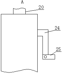 Barley seedling water planting device