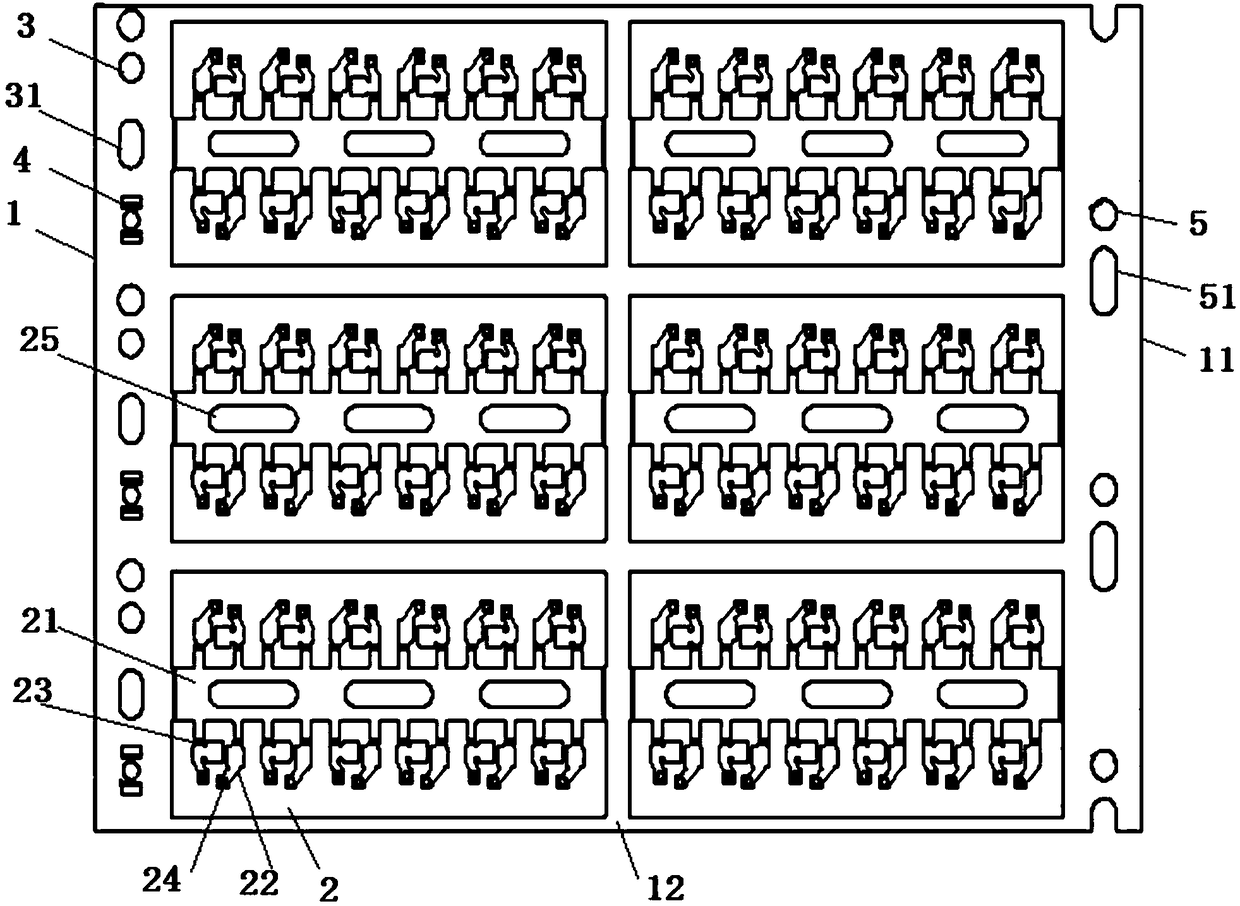 In-place-packaged integrated circuit support structure and manufacturing method thereof