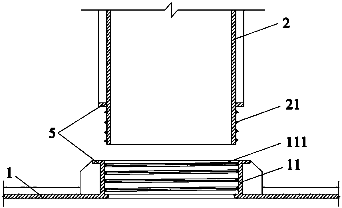 Wafer board mould and construction method thereof