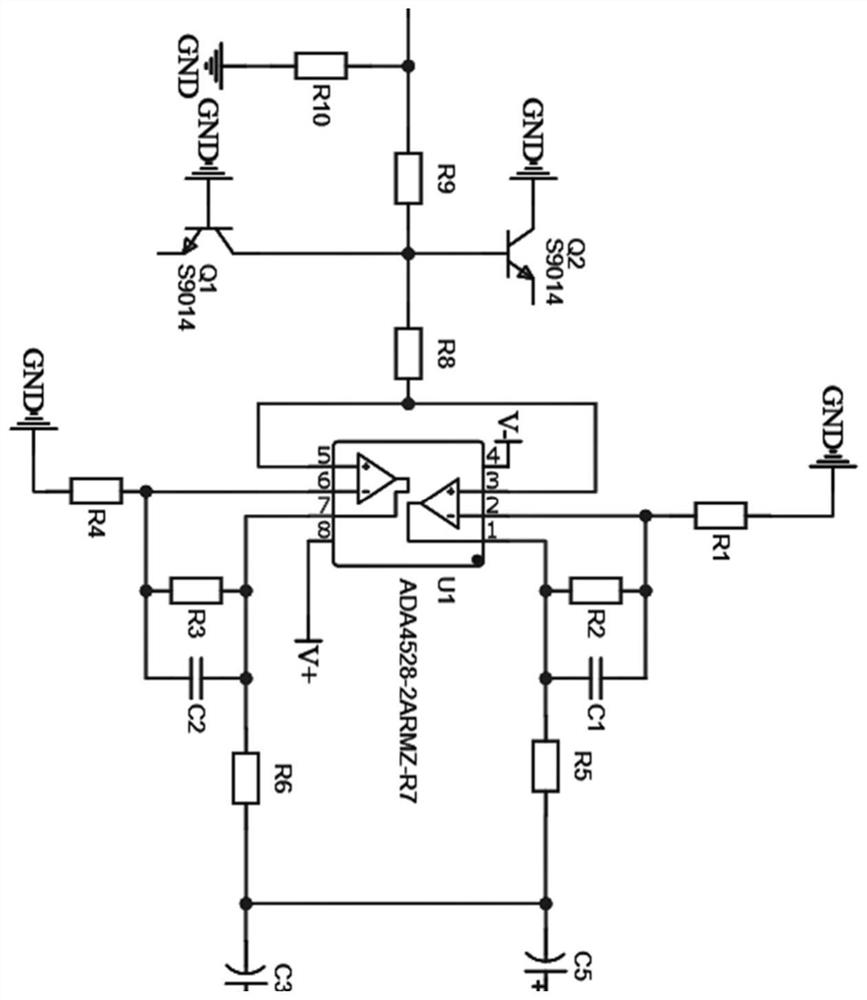 Component state detection device and method based on low-frequency noise