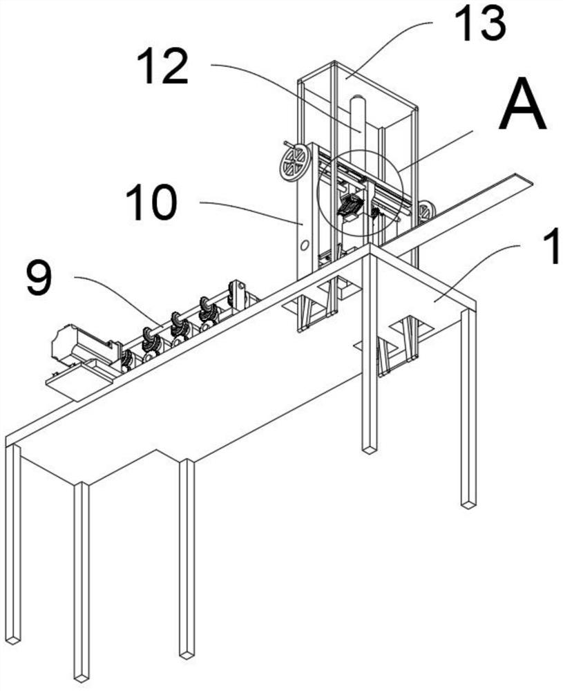 Rapid automatic straight strip profiling equipment based on machining