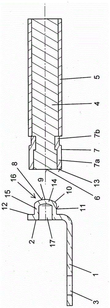 Connecting parts for electrical conductors