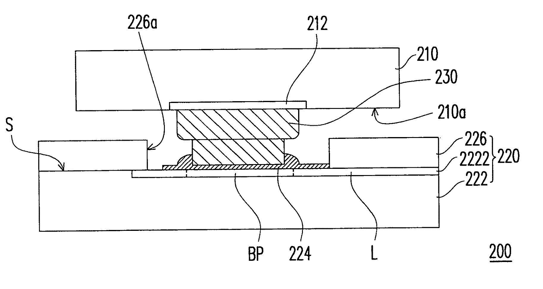 Flip chip package structure and carrier thereof