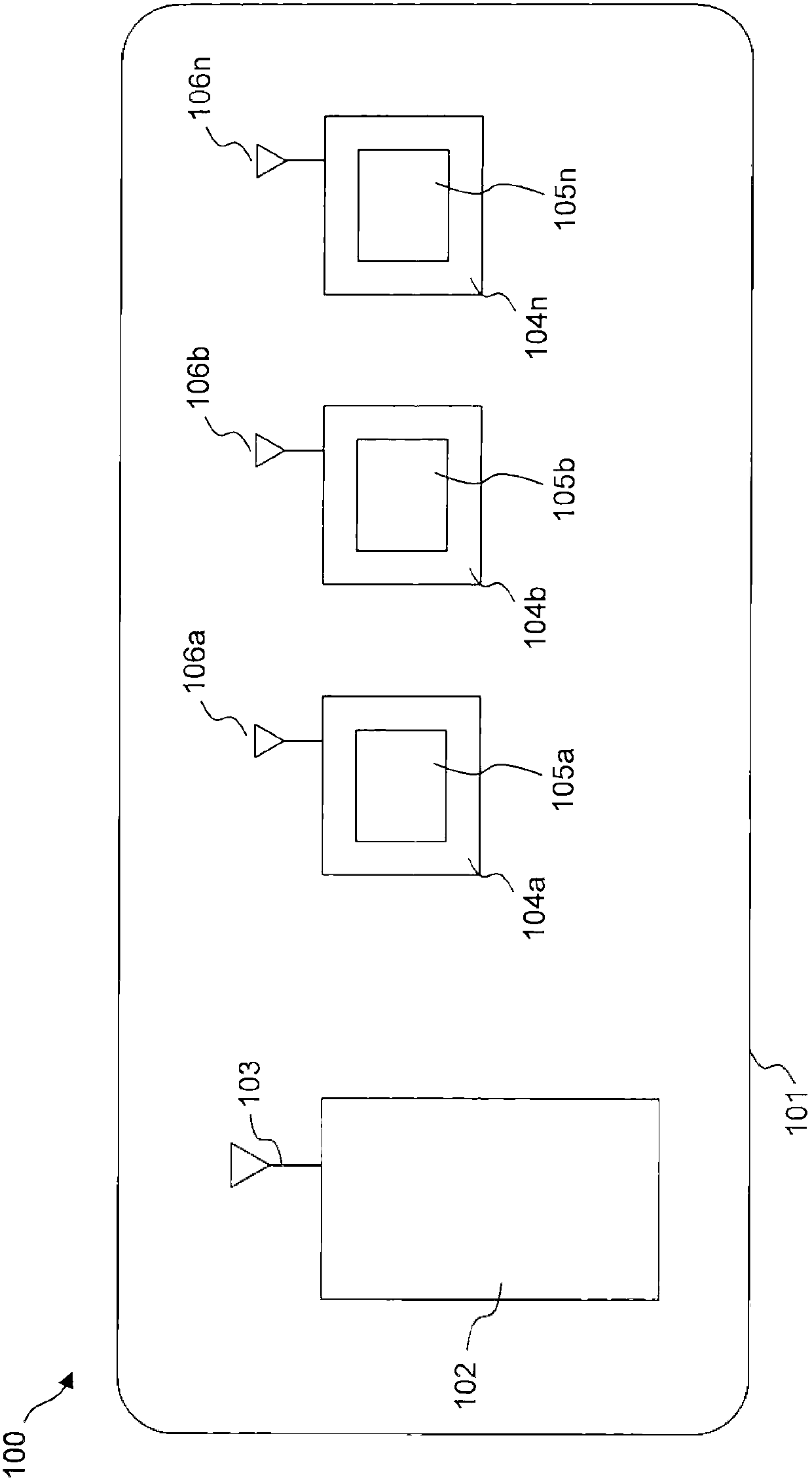 Power savings in a mobile communications device through dynamic control of processed bandwidth