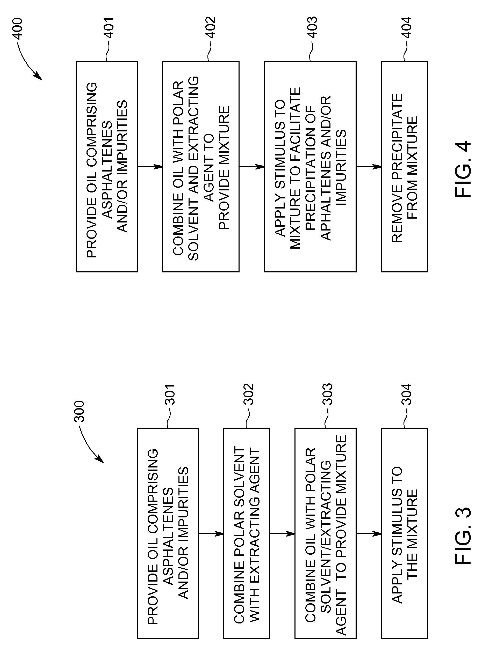 Method for deasphalting and extracting hydrocarbon oils