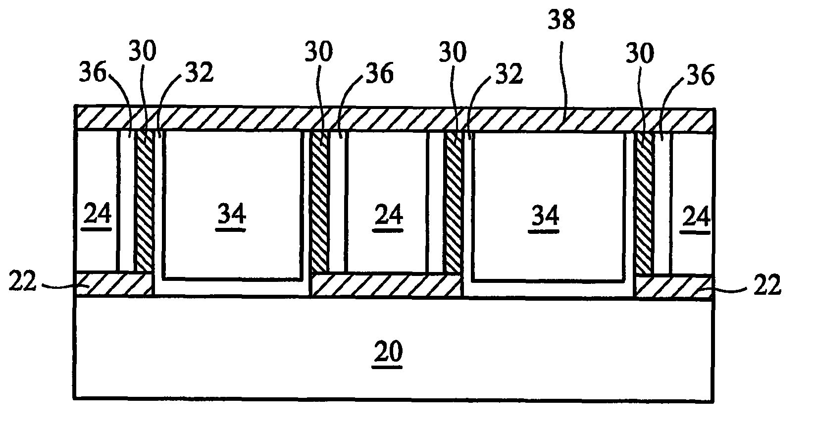 Self-aligned air-gap in interconnect structures